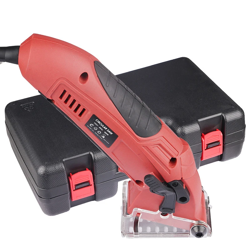 Mini Electric Circurlar Saw Cutting Machine 400W Multifunctional DIY Circurlar Saw Cutter Saw Blades Woodworking Power Tool