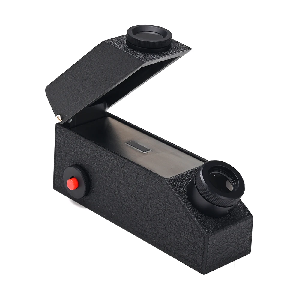 Portable Digital Gem Refractometer 0.002 Accuracy Built-in Light for Jade Ruby Emerald Sapphire Diamond Tester Tool