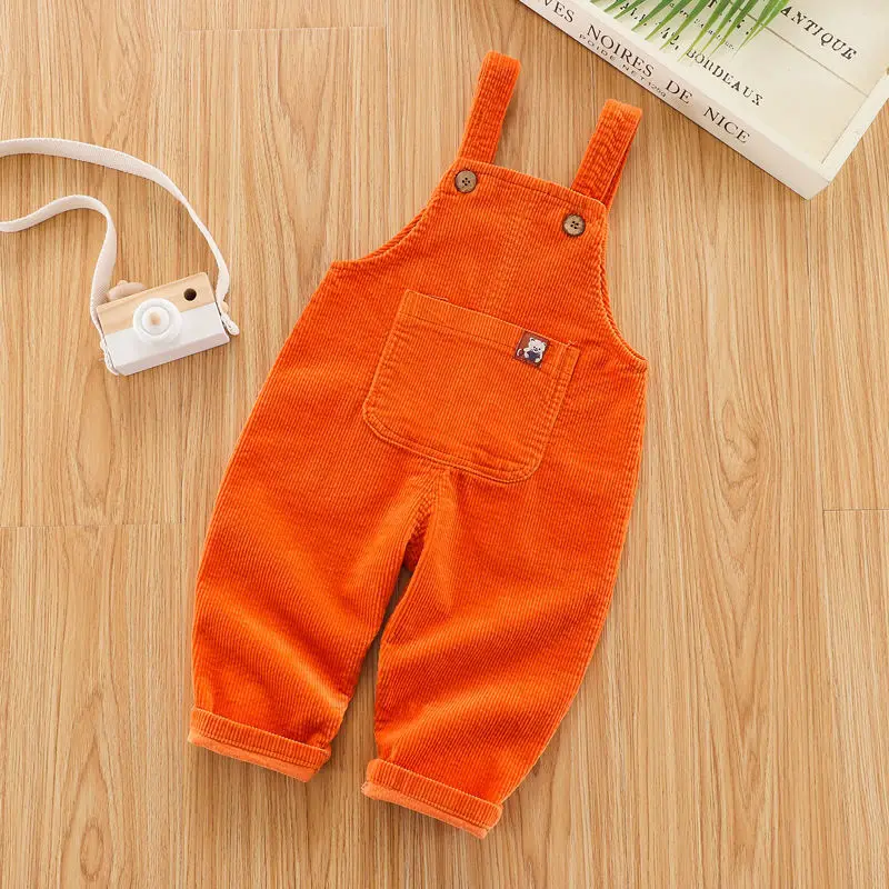 IENENS Kids Baby Boy Clothes Clothing Pants Girl Denim Jumper Jeans Overalls Toddler Infant Playsuit Dungarees Children Trousers