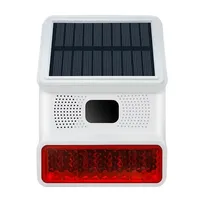 Wireless Home Security Alarm System Solar Flash Light Strobe Outdoor Waterproof Siren Wi-Fi 101 433MHz Anti-theft
