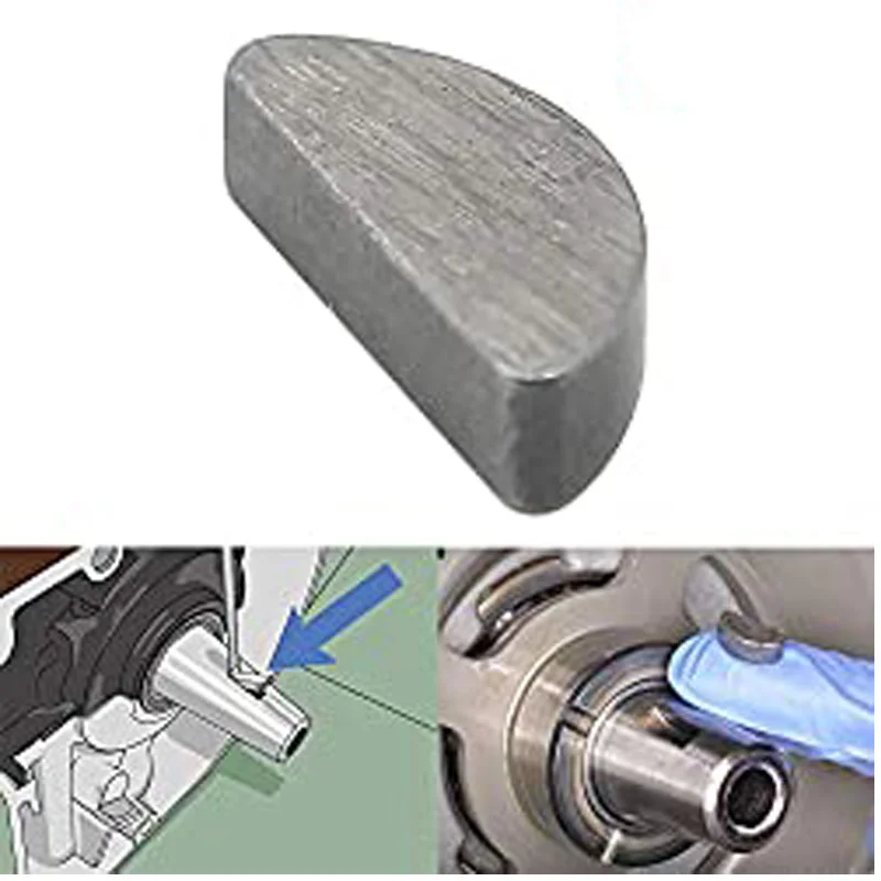 Woodruff Key Crankshaft Flywheel For Yamaha YZ80 YZ85 YZ125 YZ250 YZ490 Blaster Raptor Big Bear Grizzly Semicircle Bond Key