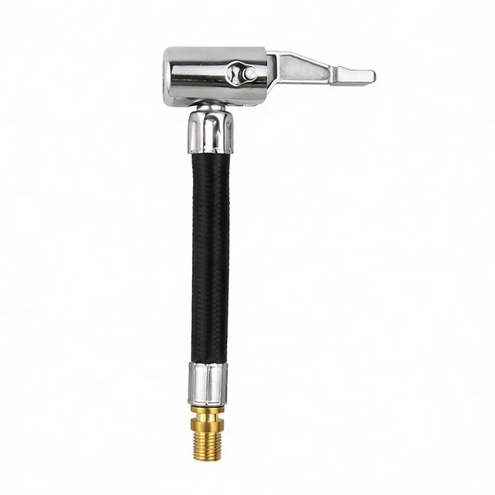 Car Air Compressor Adapter Tube For JIGONG Spiral Inflator Extension Hose Reliable Metal Rubber Fitting Tyre Supply