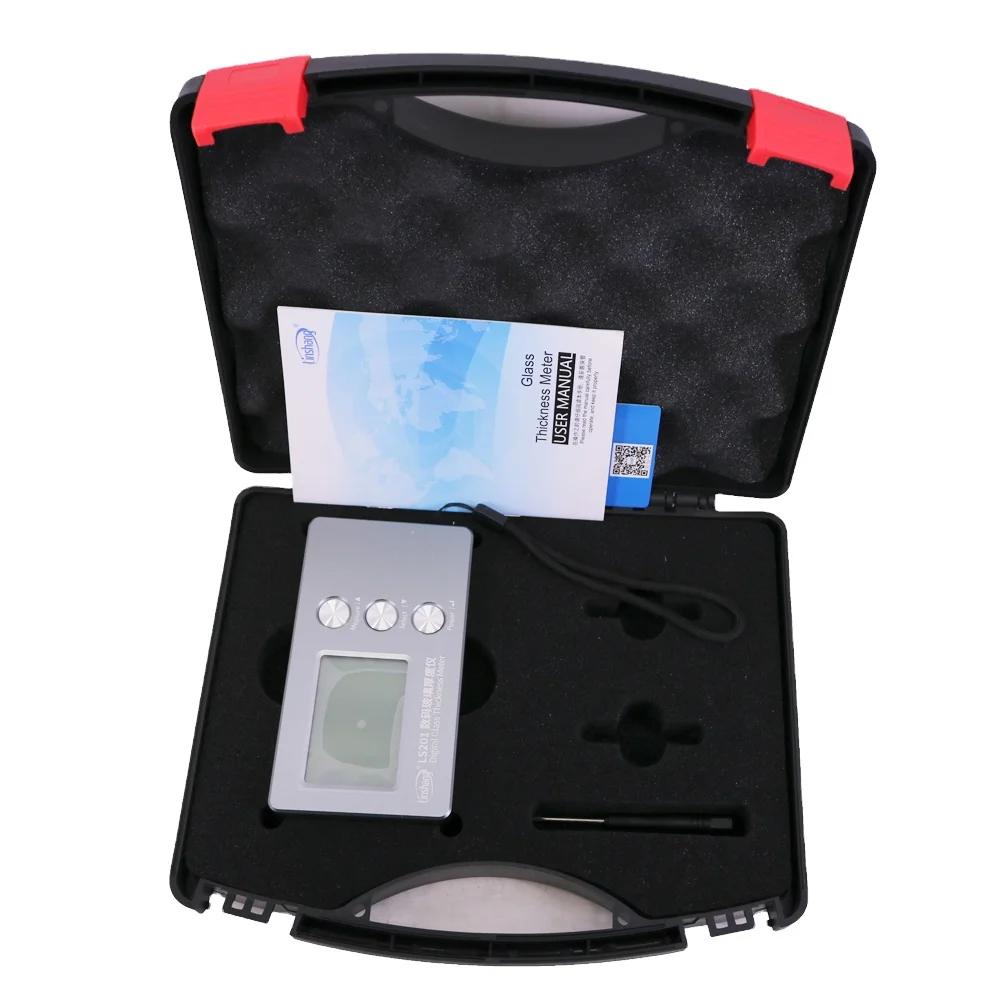 Digital Glass Thickness Meter  Digital Glass Thickness Meter Range 70mm of Glass Thickness, 45mm of Air Space