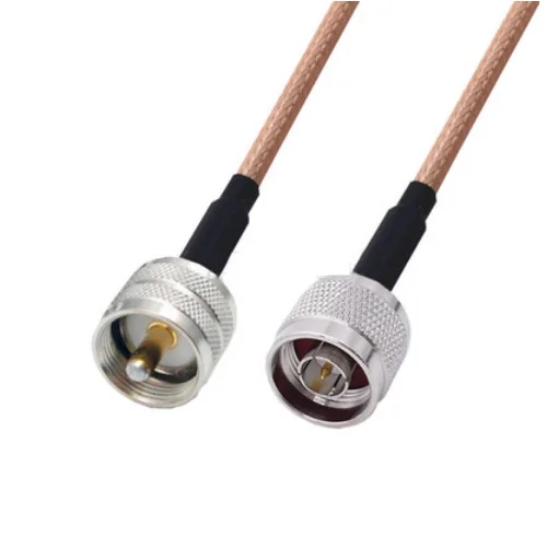 RG316 UHF PL259 Male to N Male /Female Connector RF Coaxial Jumper Pigtail Cable For Radio Antenna