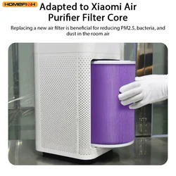 HOMEFISH Air Filter For Xiaomi Air Purifier Pro/1/2/3/2H/2C/2S/3H/3C Filter Carbon Haze Anti Bacteria Formaldehyde Air Purifier