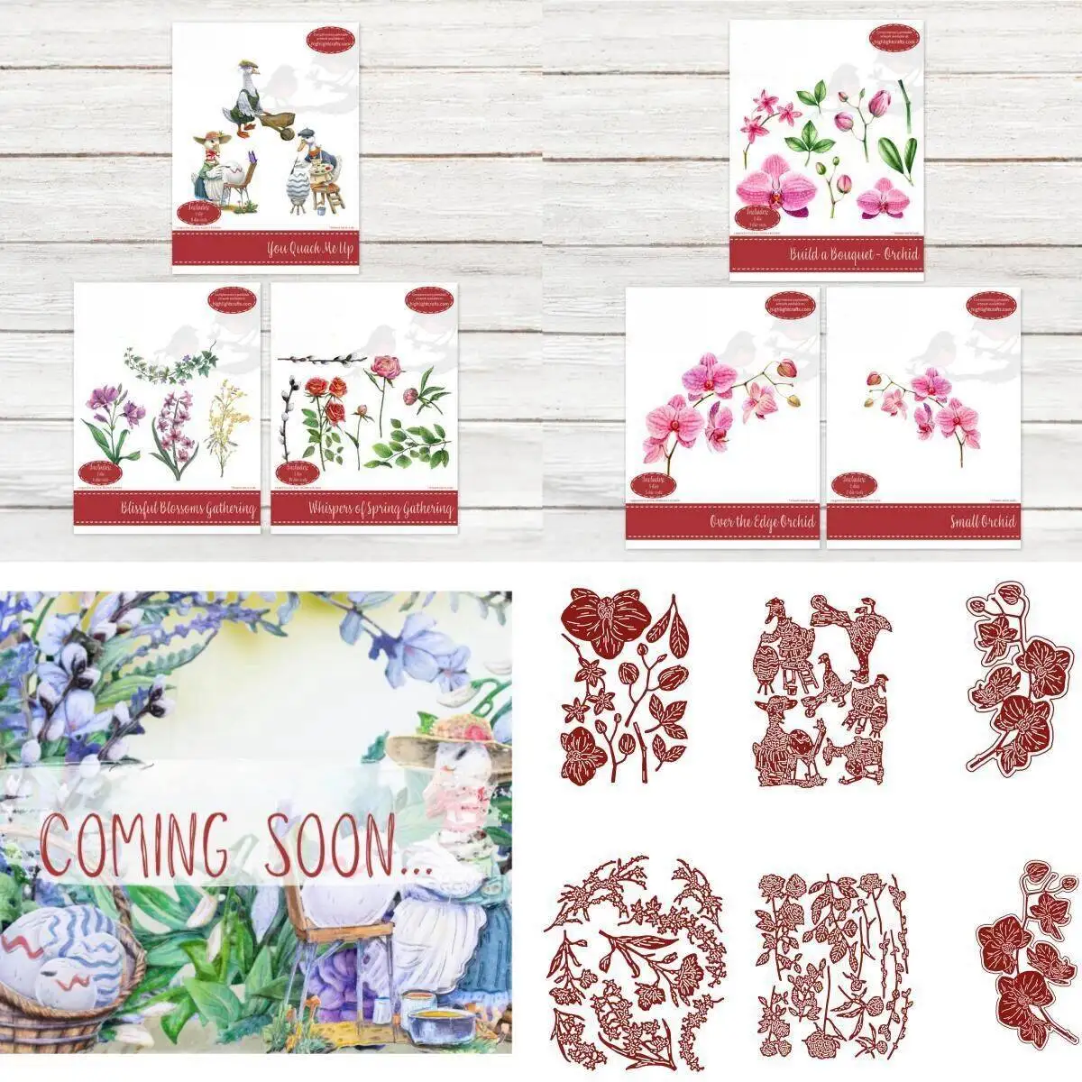 

Spring Blossoms Collect Metal Cutting Dies Scrapbook Embossed Make Paper Card Album Diy Craft Template Decoration 2024 Arrival