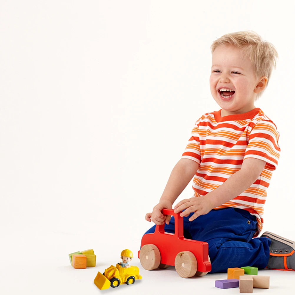 

Мини-экскаватор, топпер для торта, пластиковый строительный автомобиль, сувениры для вечеринки, десертные украшения, инженерные грузовики