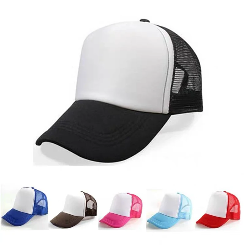 High Quality Fashion Snapback Cotton Baseball Cap Men Women Hip Hop Dad Mesh Trucker Hat Dropshipping Adjustable Snapback