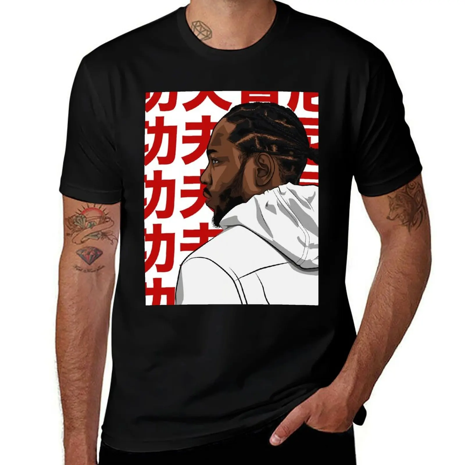 KENDRICK LAMAR (KUNG FU KENNY) T-Shirt fashion shirts plus sizes plain t shirts men