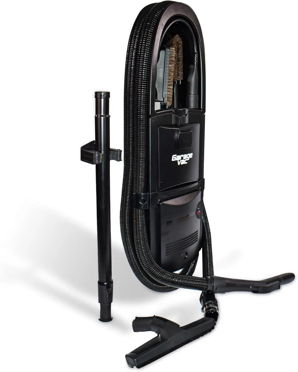 

Wall Mounted Garage Vacuum System – InterVac GarageVac Built-in Central Vacuum for Workshop, RV, Boat, Utility Room, Compact Wal