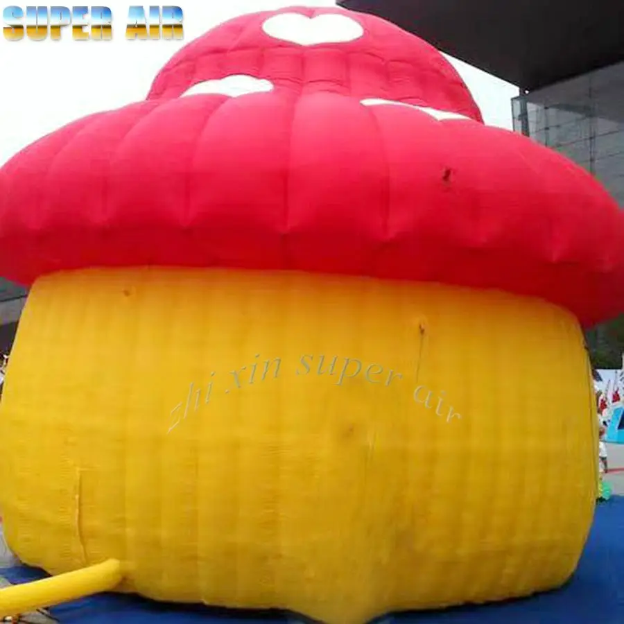 Inflatable Mushroom Tent  for Children Decoration Toys Event   Trade Show Advertising Props