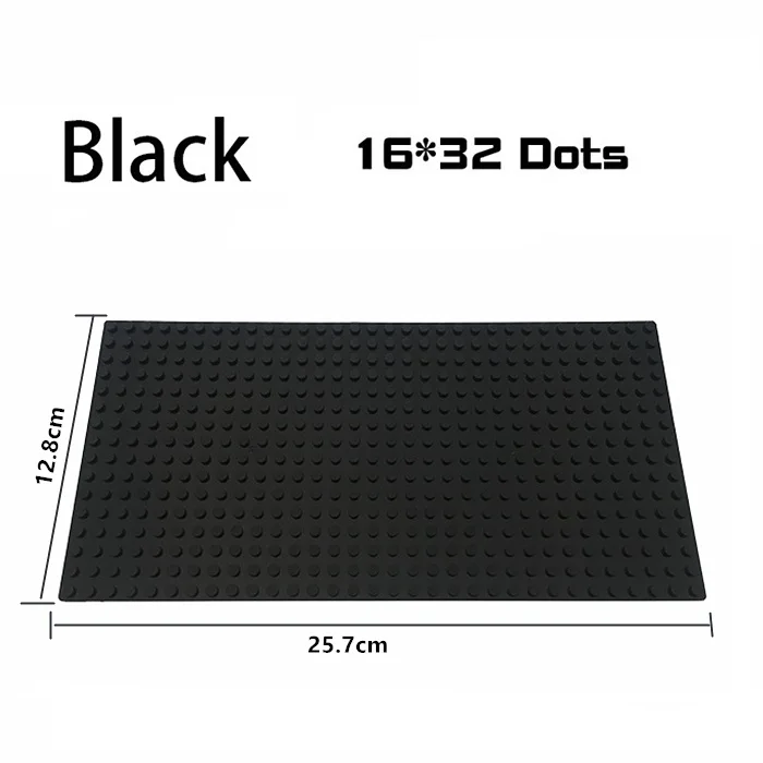 32x32x16x16 Dots Klassieke Basisplaten MOC DIY Plastic Bakstenen Grondplaten Stad Afmetingen Bouwstenen cijfers Bouw Speelgoed