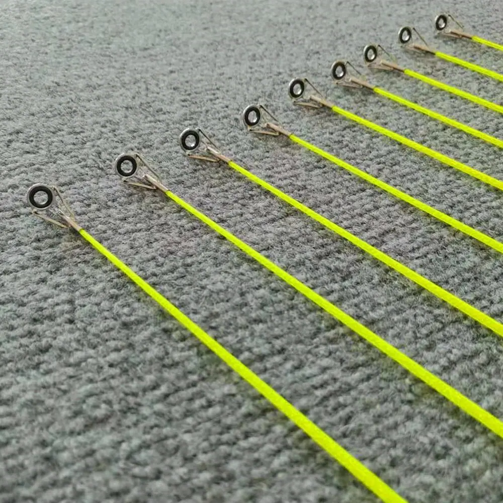 High Quality With Top Ring Fishing Rod Tip Winter Retractable Carbon Fiber Portable 40cm Fiberglass Fishing Pole Ice Fishing