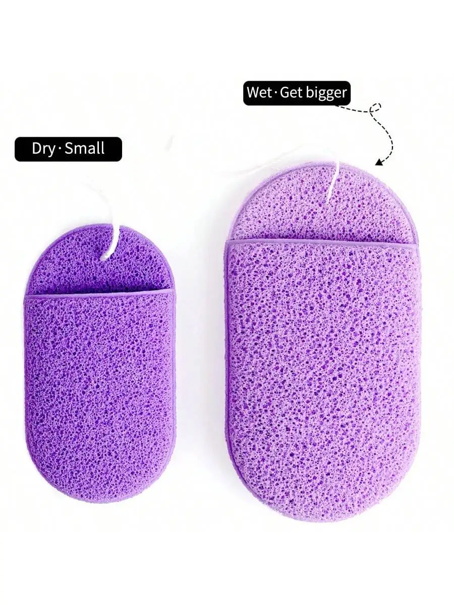 1Pc Natural Exfoliating Face Wash Cleansing Sponge Blackhead Removal Deep Cleaner Puff Makeup Remover Foam Sponge FaceClean Tool