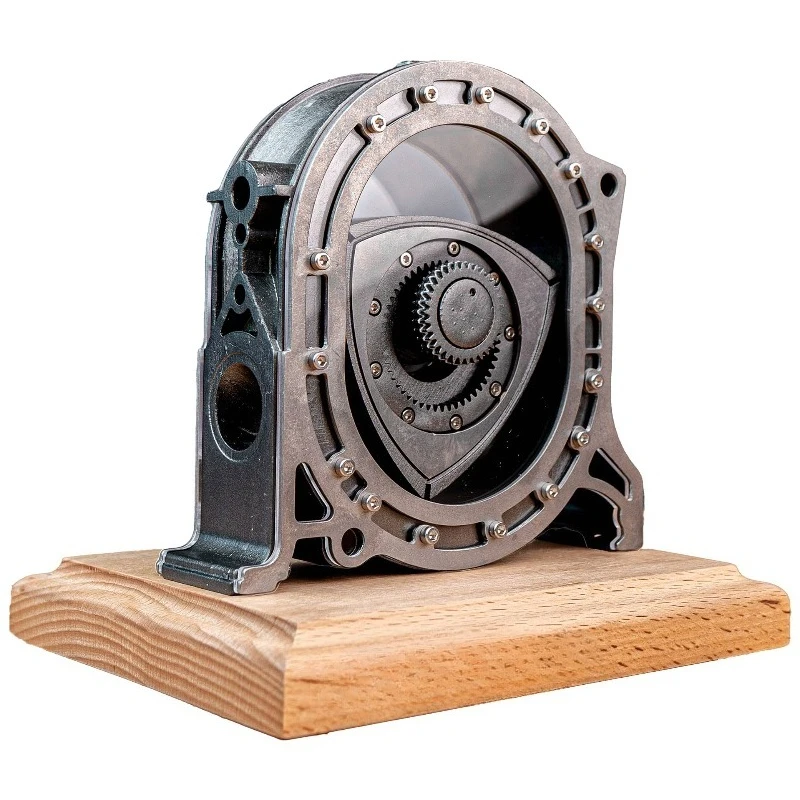 

Rotary engine model, metal ornaments assembled and movable