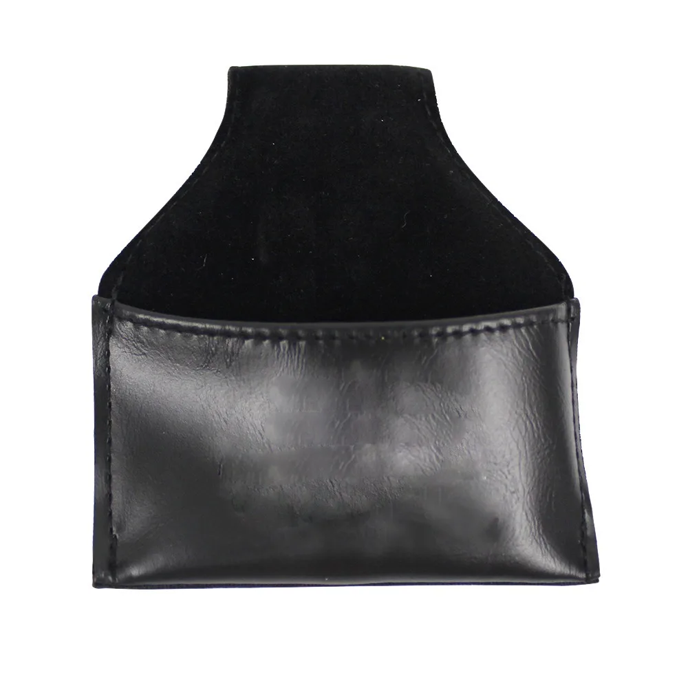 

PU Pouch Billiard Chalk Bag Waist Hanging Storage Case Billiards Chalk Holder Black With Clip Snooker Chalk Holder
