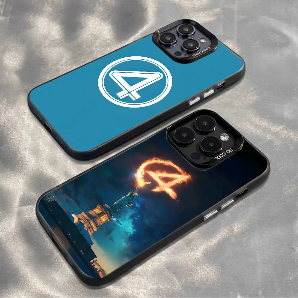 

F-FANTASTIC-FOUR-R-4 Phone Case For iPhone17,16,15,14,13,12,11,Mini,Pro,MAX,plus,Black Matte Shockproof Cover