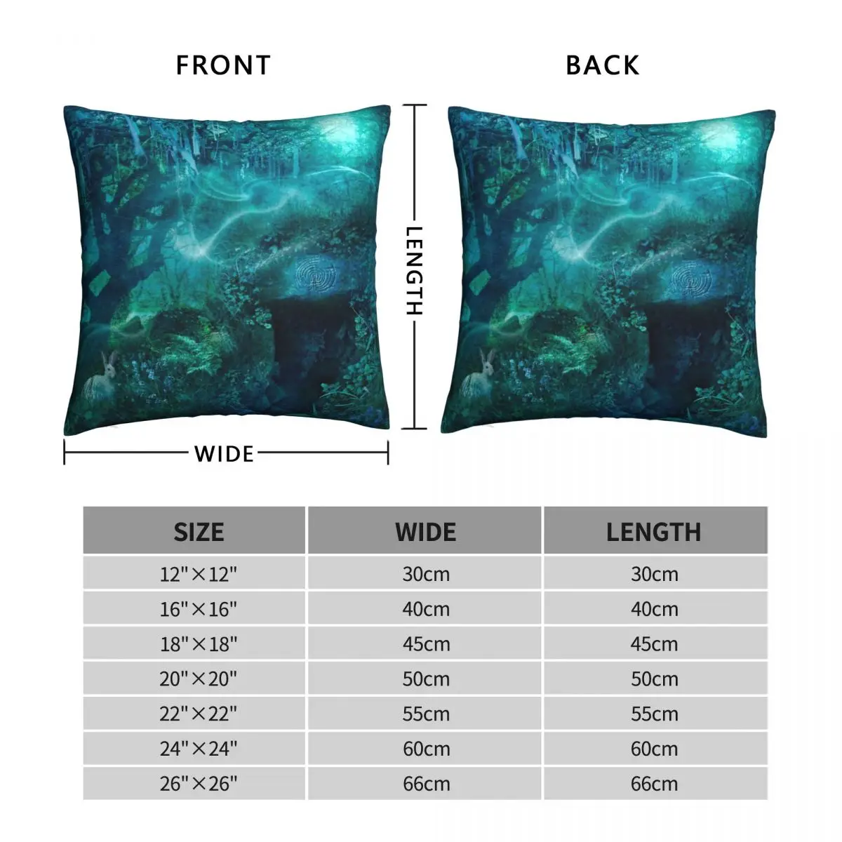 Cornish Holy Well Pillowcase Polyester Linen Velvet Pattern Zip Decor Throw Pillow Case Sofa Seater Cushion Cover 45x45