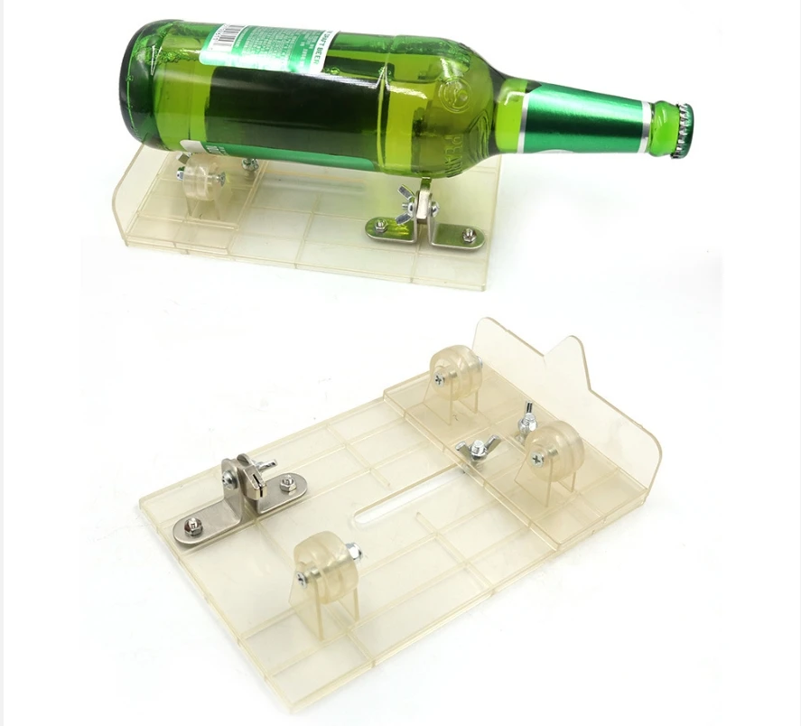 Universal Adjustable DIY Glass Bottle Cutter Sizes Metal Glassbottle Cut Machine Wine Bottles Crafting Decorations Cutting Tool