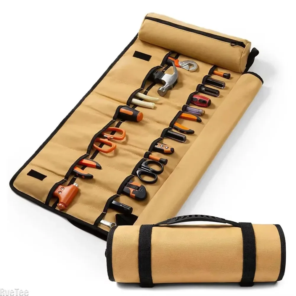 

Multi-Purpose Tool Bag High Quality Professional Multi Pocket Hardware Tools Pouch Roll UP Portable Small Tools Organizer Bag