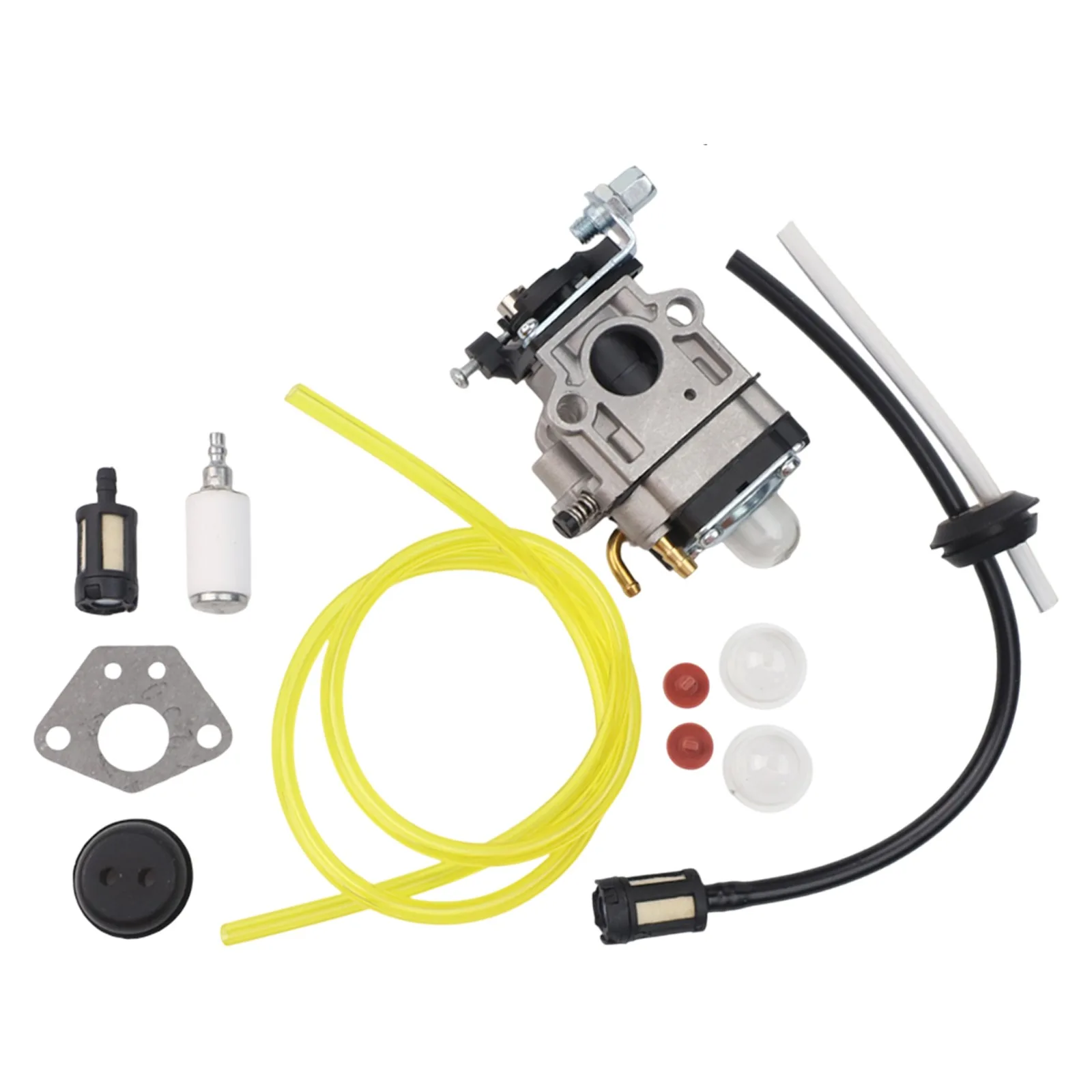 

1set Carburetor Gasket Bulbs Fuel Filter Hose Kit For 52cc 49cc 43cc Lawn Mowers Pump Start Hose Valve Garden Tool Accessories