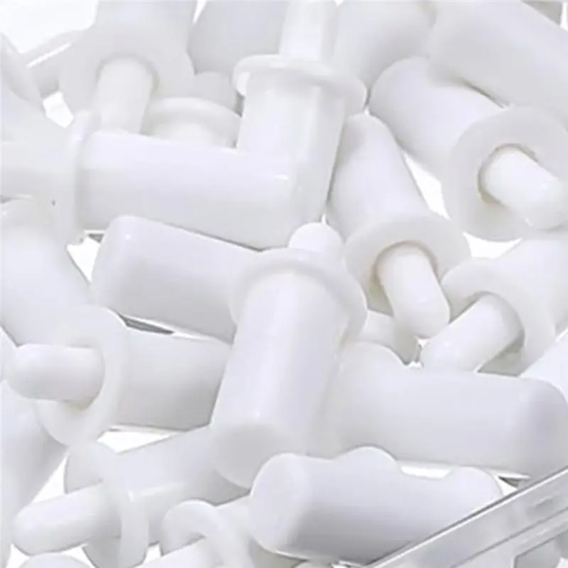 For Window Blind Slats Replacement Parts- 100 Pcs Plantation Shutter Pins Spring Loaded Fasteners Repair Kit