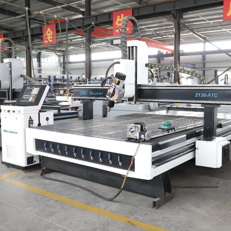 1530 4 Axis Wood CNC Router for Furniture Cabinet Wooden Door MDF Plywood 3D Carving Engraving Machine