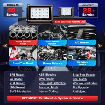 Nejnovější diagnostické nástroje pro automobily Autel MaxiCOM MK900-TS s plnou funkcí TPMS, skenery CAN FD/DOIP, upgrade MK808S TS MX900TS 8 nejlepší prodej telefony vkworld - №7