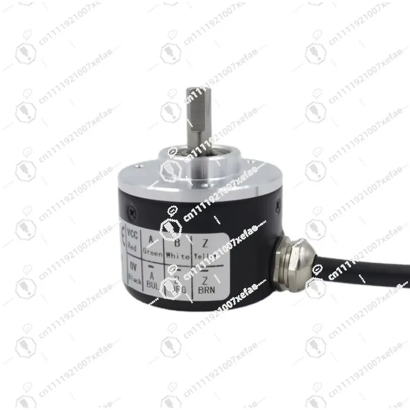 40S6 Series 1000ppr 6mm Shaft Rotary Push-Pull Output 5-24v Encoder Model E40S6-1000-3-T-24