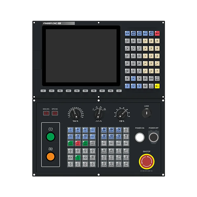 

Professional Simple Operate 10.4Inch 1-Channel 4-Axis 5-Axis 6-Axis Cnc Controller for Milling Machine