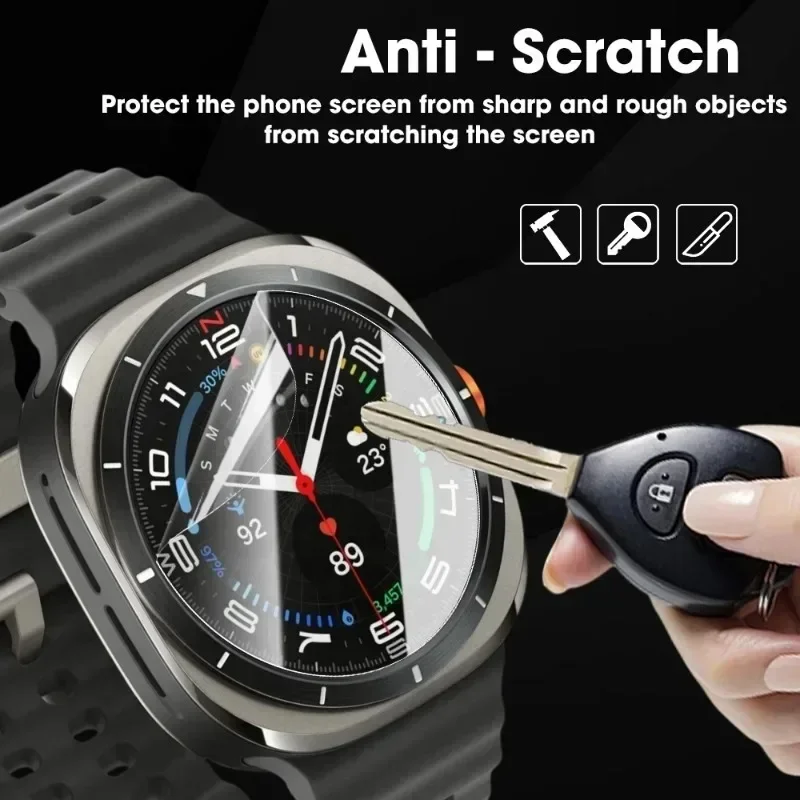 10-1 шт. гидрогелевая пленка Watch7 для Samsung Galaxy Watch 7 Ultra Защитная пленка для экрана Galaxy Watch7 40/44/47 мм