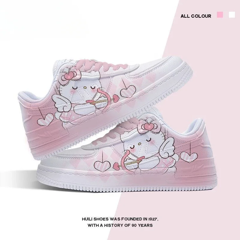 

Cartoon Sanrio Kulomi shoes autumn new non-slip and wear-resistant casual sports shoes anime Yugui dog cute basketball shoes