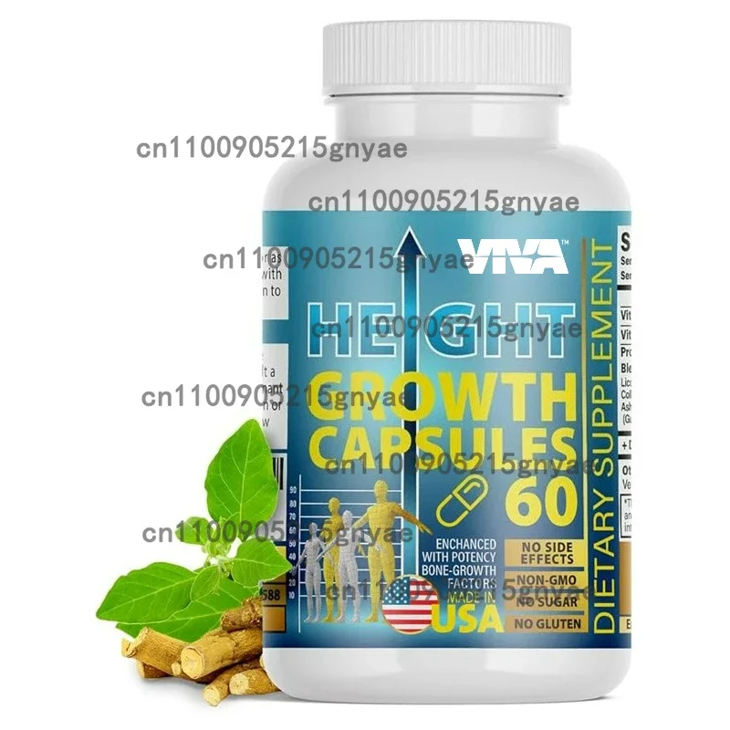 

Adolescent Height Growth Supplement, Natural Height Enhancer for Children and A Variety of Vitamins 60 Pills