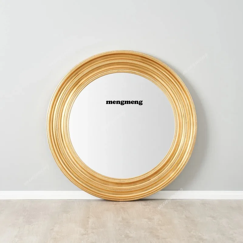 

American retro wall hanging art mirror home living room fireplace porch decorative mirror bedroom full-length mirror