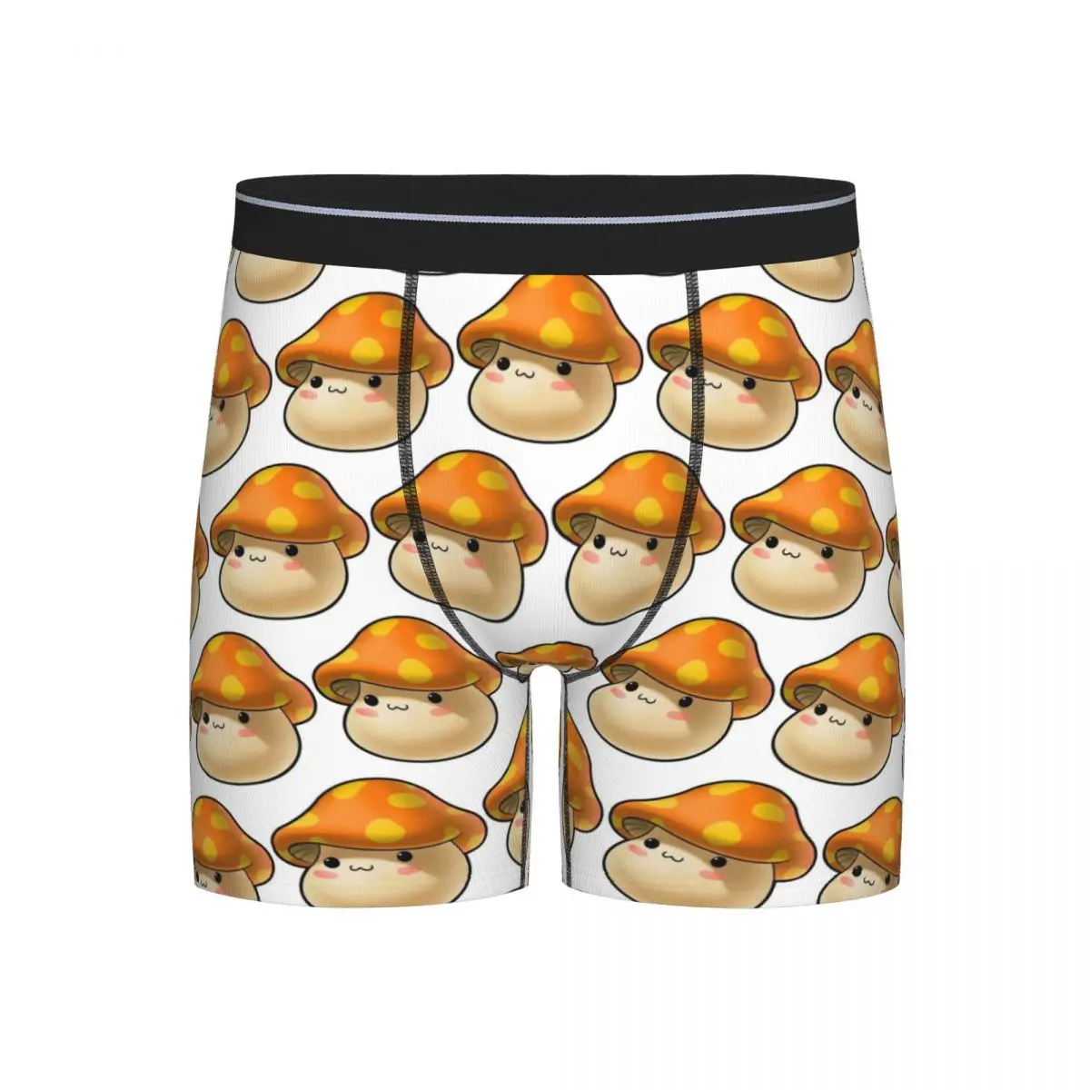 

Long Boxer Underpants Shorts Maplestory Mushroom Panties Men Comfortable Underwear for Homme Man Boyfriend Gift