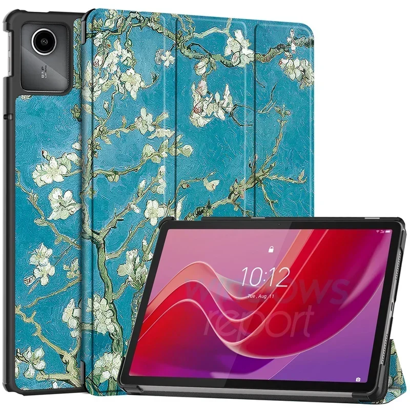 Custodia Fintie Per Lenovo Tab M11 (2023) TB-330FU / Xiaoxin Pad 2024 – 11 Pollici, PU Pelle, Slim