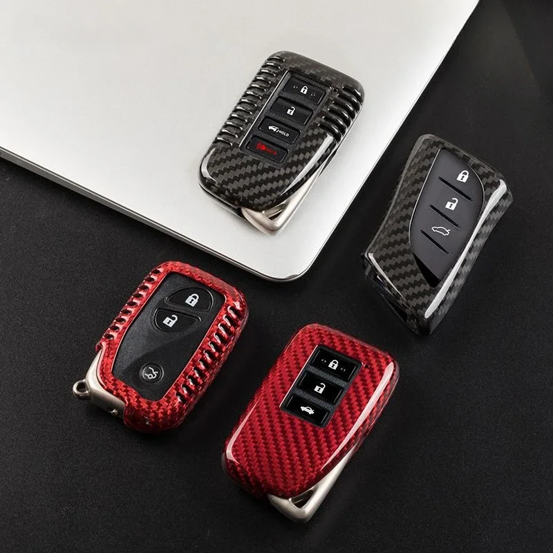 

Real Carbon Fiber Car Key Case for Lexus ES300RX NX300 NX200t UX260h