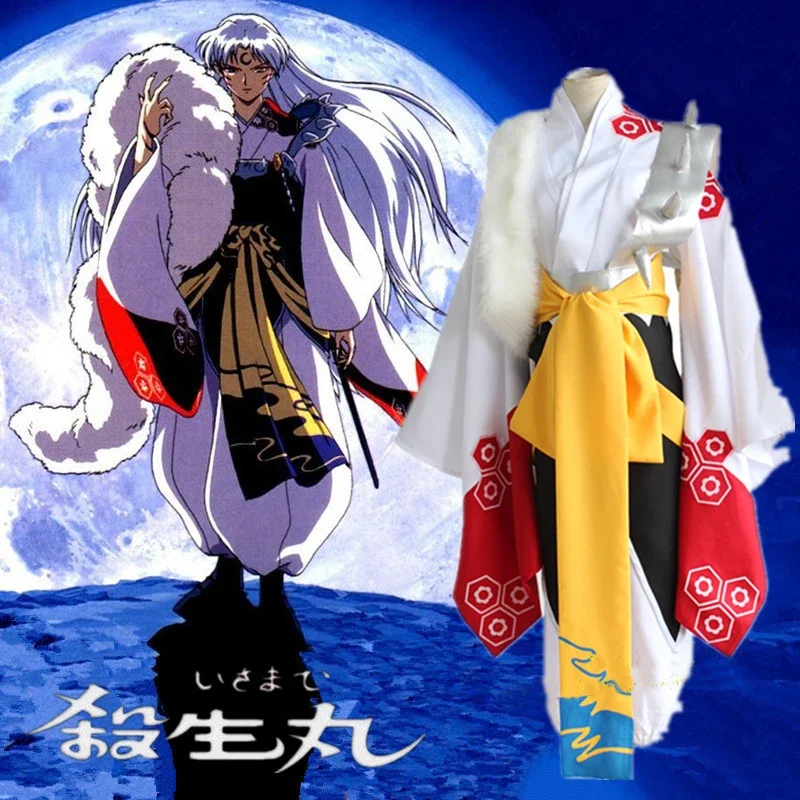 

Anime Cosplay Costume Sesshoumaru Cosplay Carnaval Fancy Dress Wig Cosplay Halloween Costume Fancy Dress