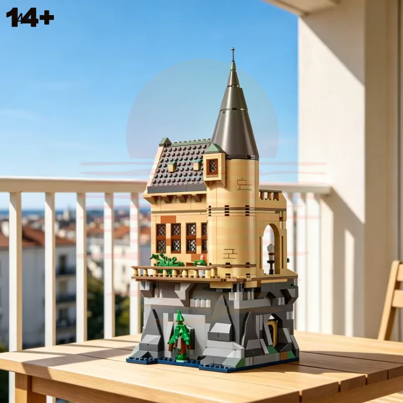 Hottest 907pcs Magical Theme Hospital Wing Castle Building Blocks Assembly For Birthday Party Gifts view 2