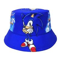 Sonic The Hedgehog Children's Sun Hat Student Outdoor Sports Travel Hat Men and Women Couples Kawaii Baseball Cap Kids Toy Gift