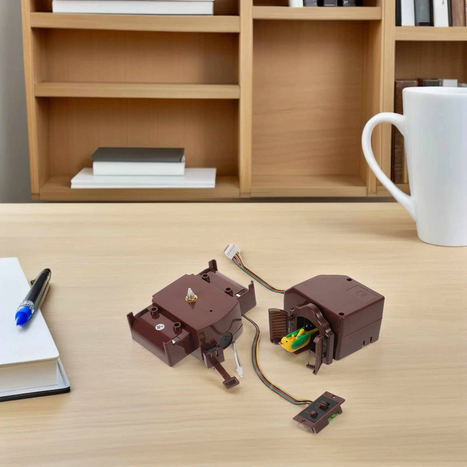 

Cuckoo Clock Kit: Vintage Quartz Clock Movement - Cuckoo Movement Repairing Part for Easy Repairing and Replacing Old Mechanisms