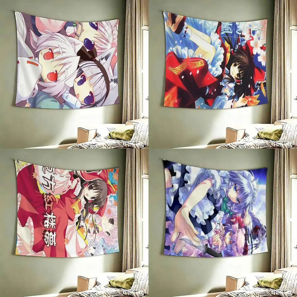 Sakuya  Remilia  Eirin TOUHOU Project  flag Best Price Decoration Outdoor Picnic Party
