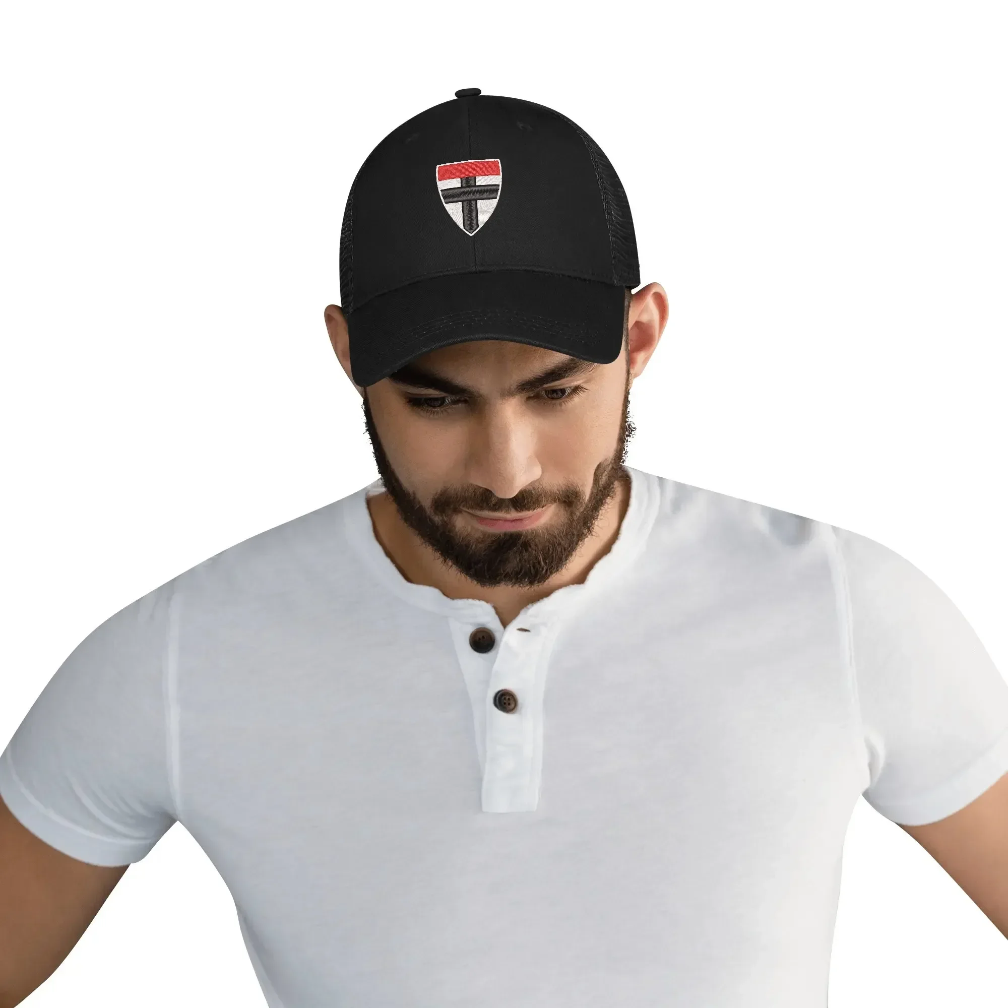 Sombrero bordado de fútbol australiano para hombres y mujeres, gorra deportiva de alta calidad, transpirable, hecha a medida, tamaño ajustable, St Kilda Saints