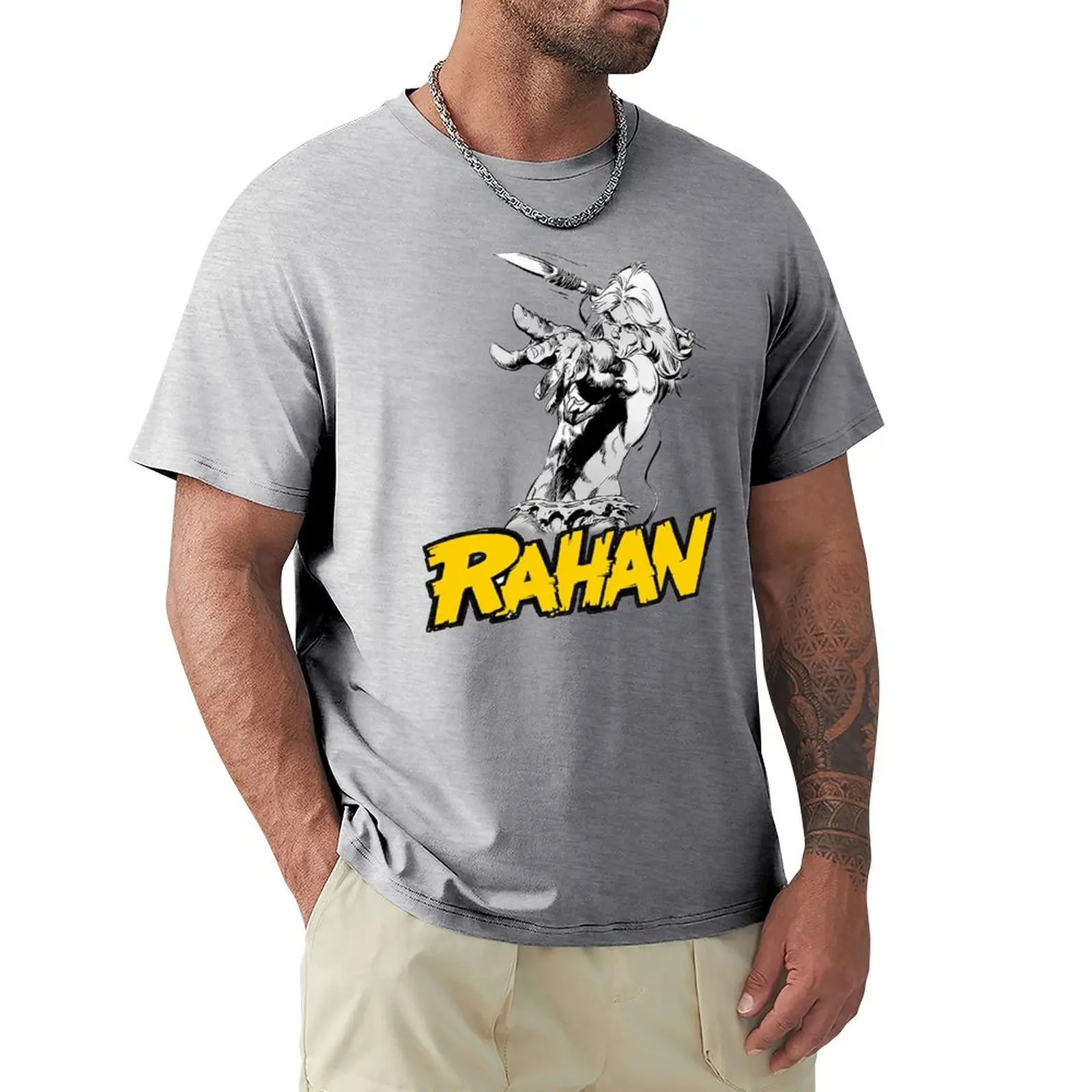 

RAHAN.2 T-Shirt plus size t shirts sweat shirts Short sleeve fruit of the loom mens t shirts