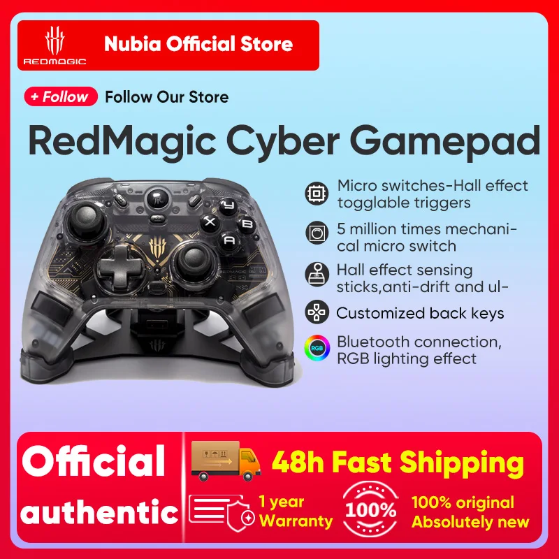 مقدمة عن RedMagic Cyber Gamepad: مثالي لمحبي الألعاب على جميع المنصات