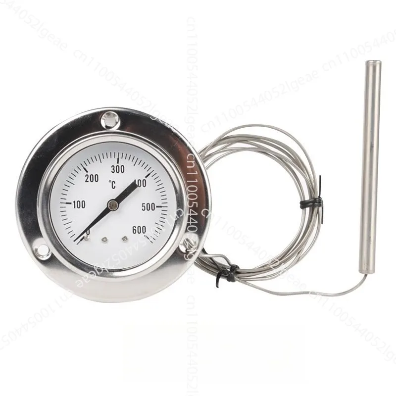 

Pressure thermometer, pointer type high-precision boiler bread kiln oven oven stainless steel high thermometer