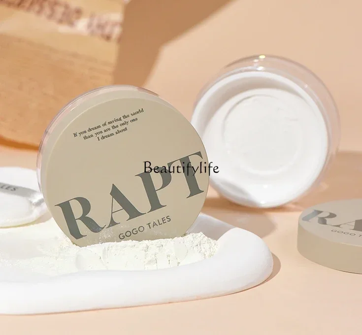 Face Powder Long-Lasting Velvet Mist Matte Oil Control Finishing Powder Not Easy to Makeup Loose Power