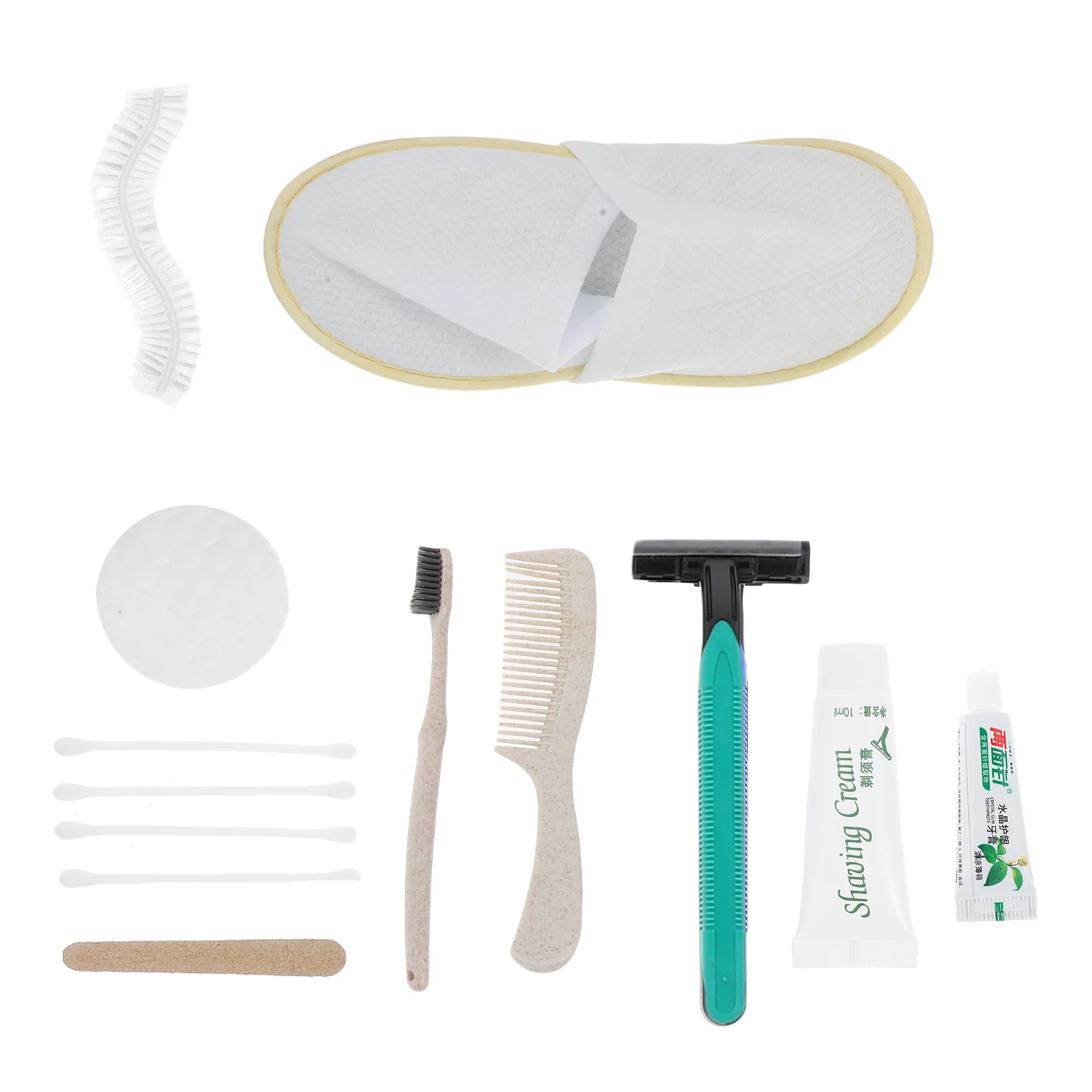 

1 комплект одноразовых туалетных принадлежностей для отеля, предметы первой необходимости для уборки гостей, персональный дорожный набор, практичный для гостевого домика