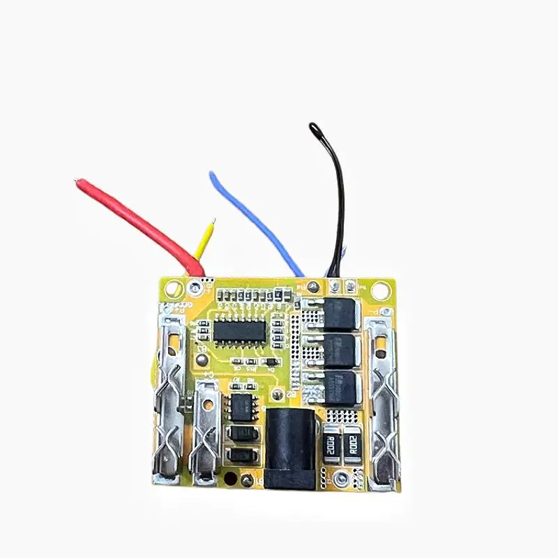 

1Pcs Li-Ion Lithium Battery Pack Protection Circuit Board 3MOS2 21V Battery Charging Protection Board BMS Module For Power Tools