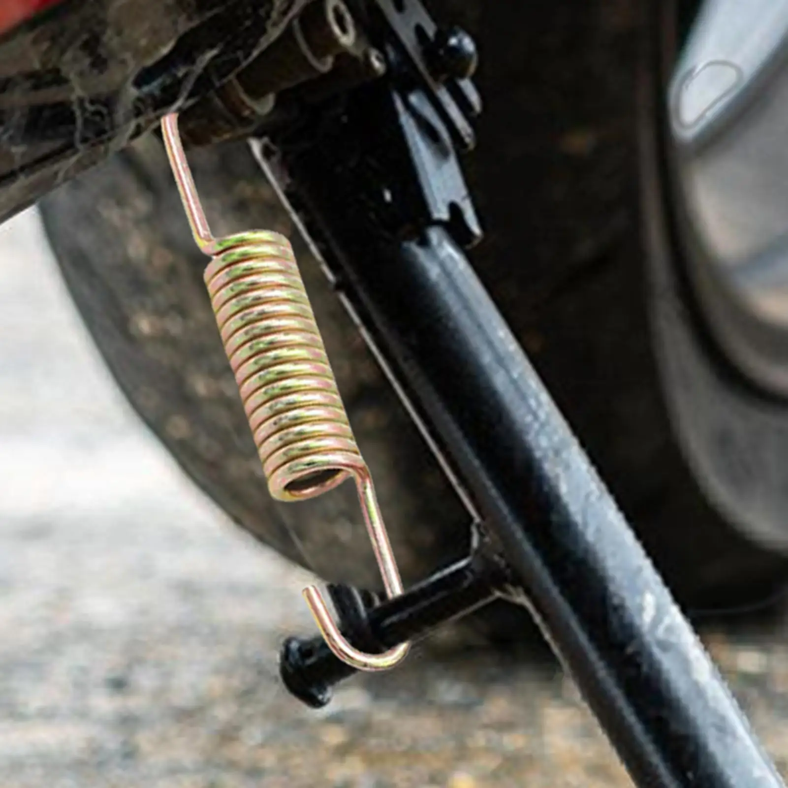 

motorbike Kickstand Spring Foot Kickstand Spring Metal Pedal Return Spring Practical Stand Spring Replacement For motorbike